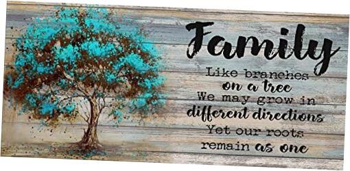  Diamond Painting Kits for Adults, Big Size Diamond Art Family Words and Tree, 