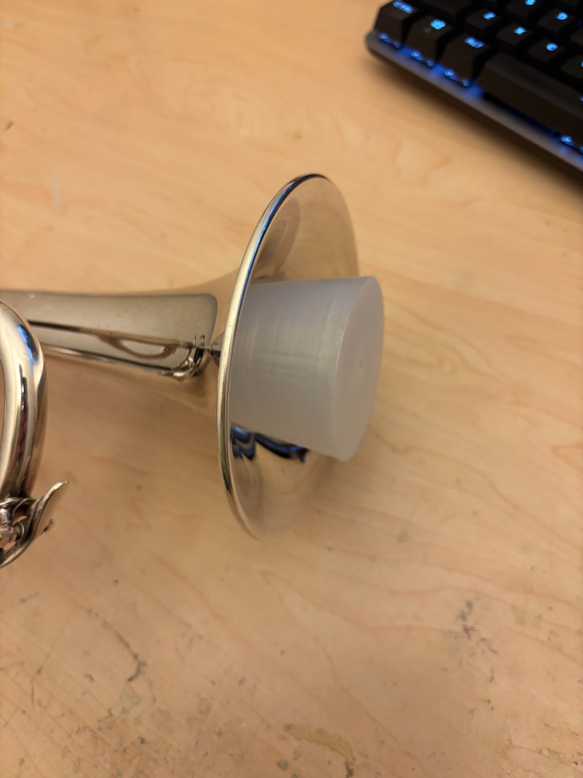 3D Printed Trumpet Practice Mute