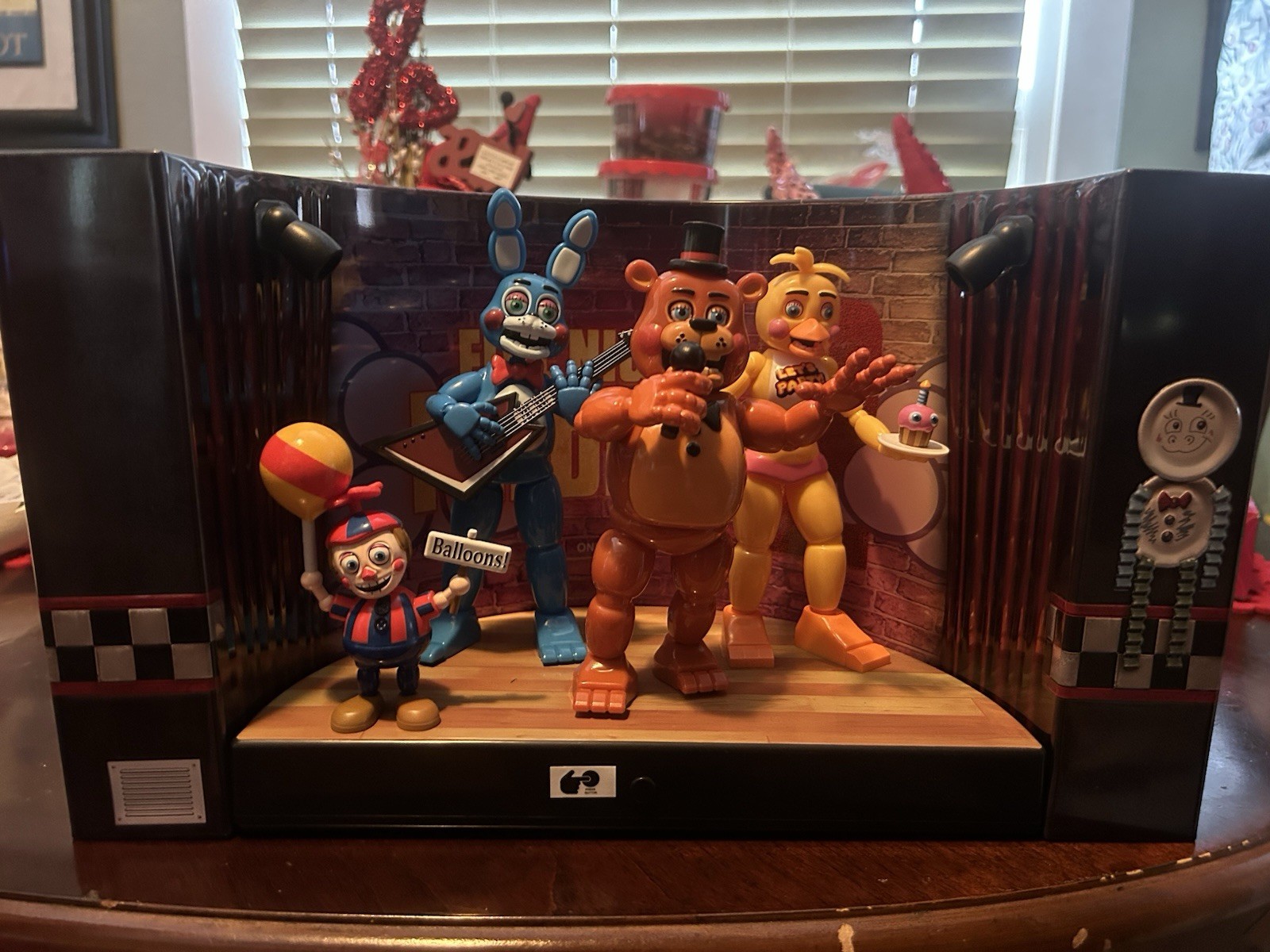 Cinemark theaters exclusive Five Nights at Freddy's Figure popcorn bucket 