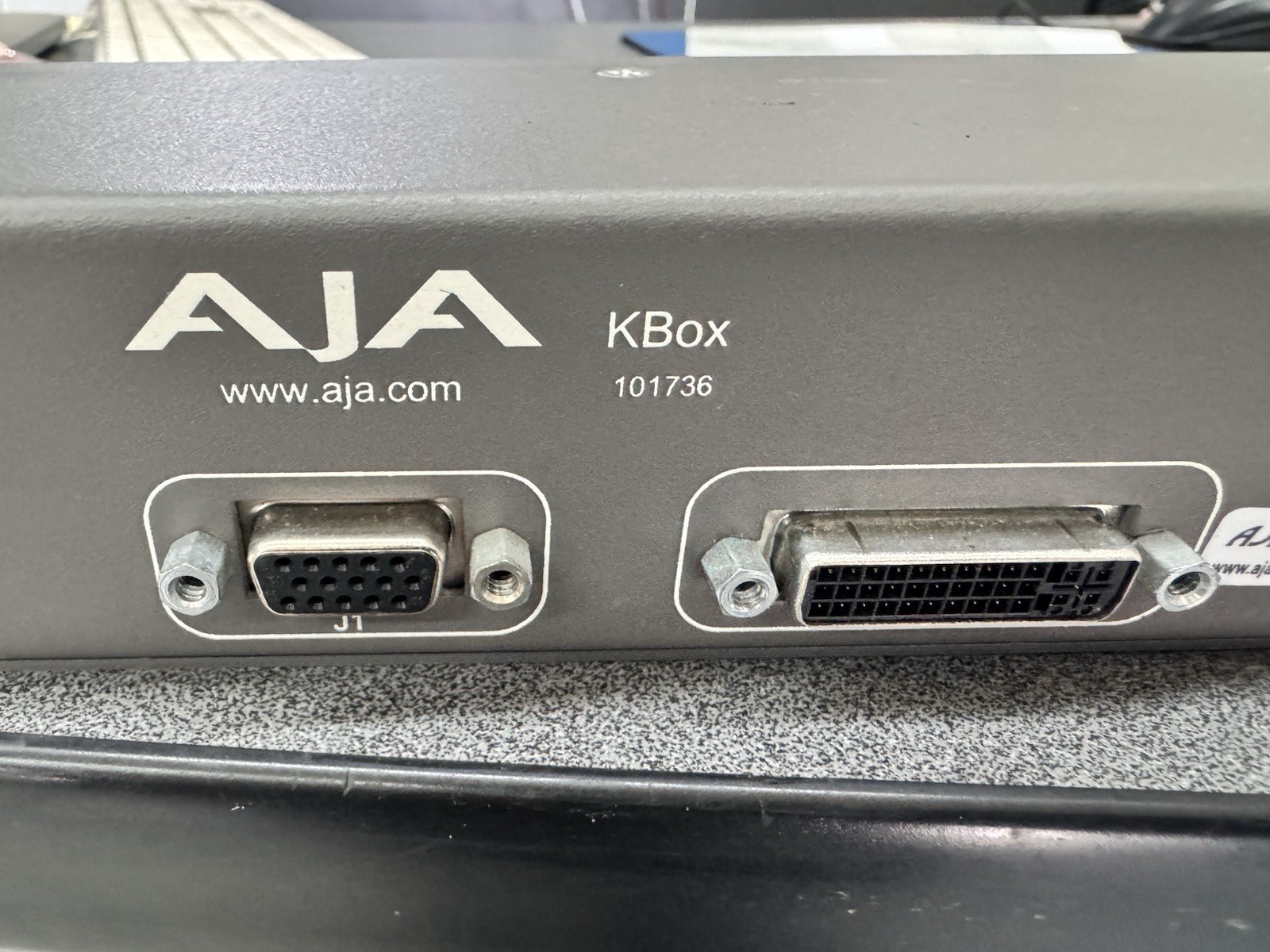 AJA K-Box  Rack Breakout Box Video Editing Post Production Fl