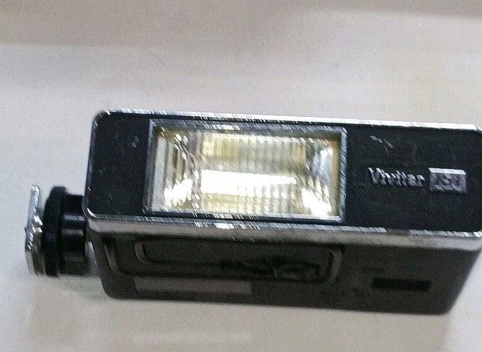 Vivitar 283 Camera Flash Unit Vintage Shoe Mount Flashgun Untested Works