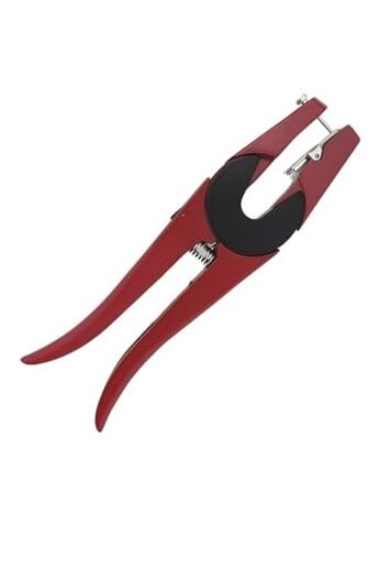 Livestock Ear Tag Applicator Tool – Heavy Duty Metal Tagging Pliers for 
