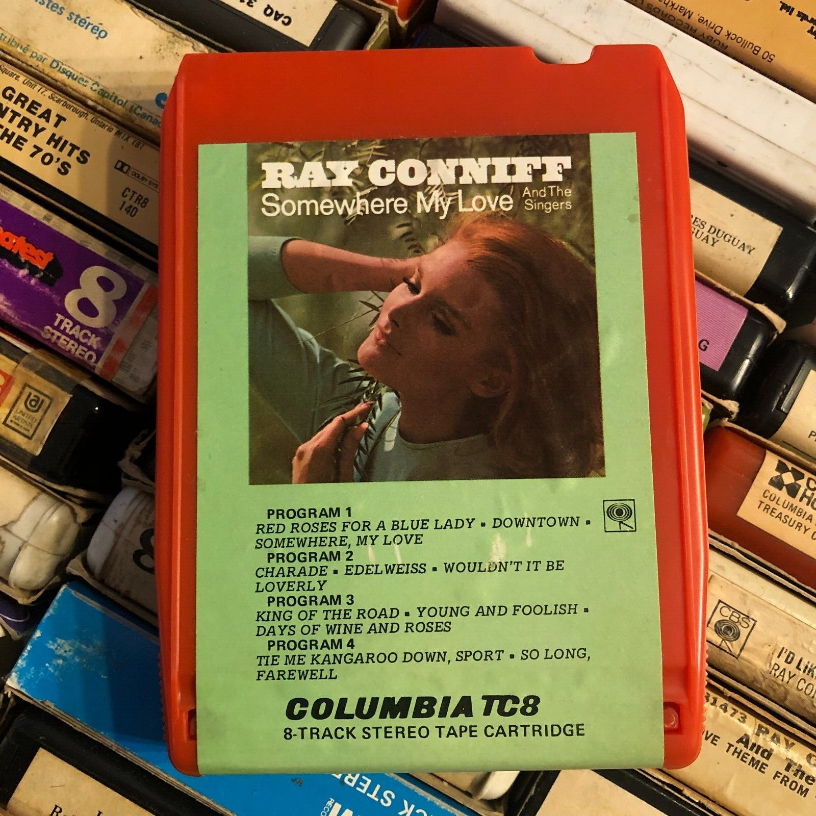Ray Conniff & The Singers : Somewhere my love and other great hits, 8 Track Tape