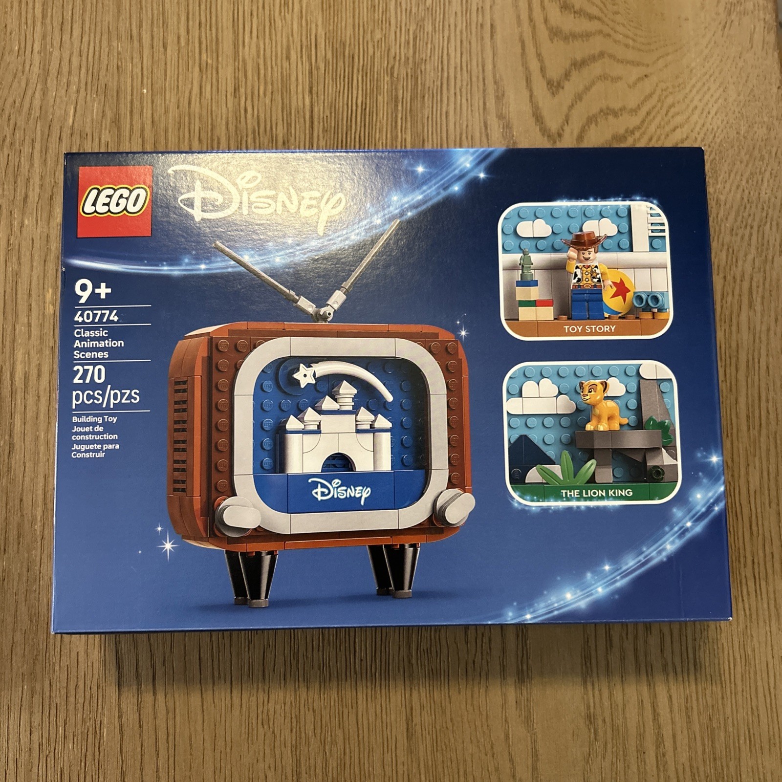 LEGO 40774 Disney Classic Animation Scenes 270 Pieces NEW SEALED