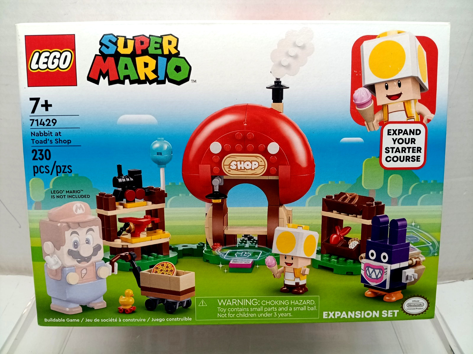 LEGO Super Mario Nabbit at Toad’s Shop Expansion Set 71429 SEALED NEW