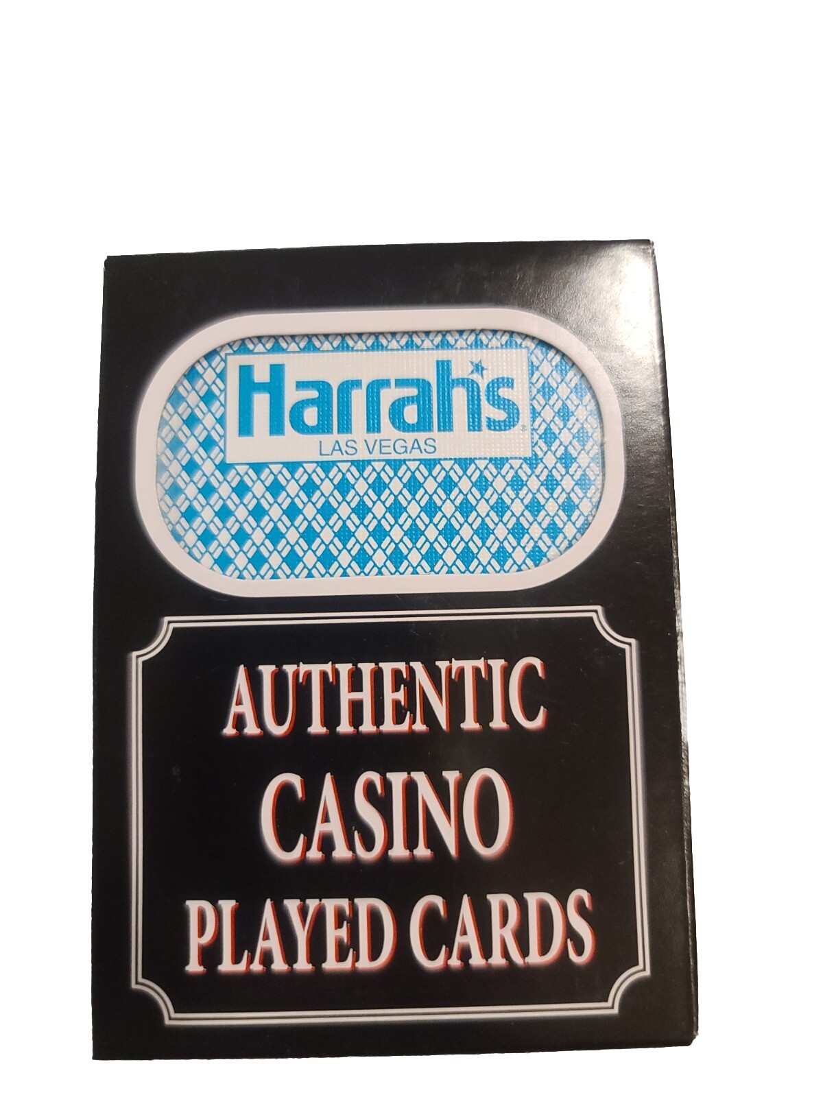 Harrahs Authentic Casino Played Cards SEALED