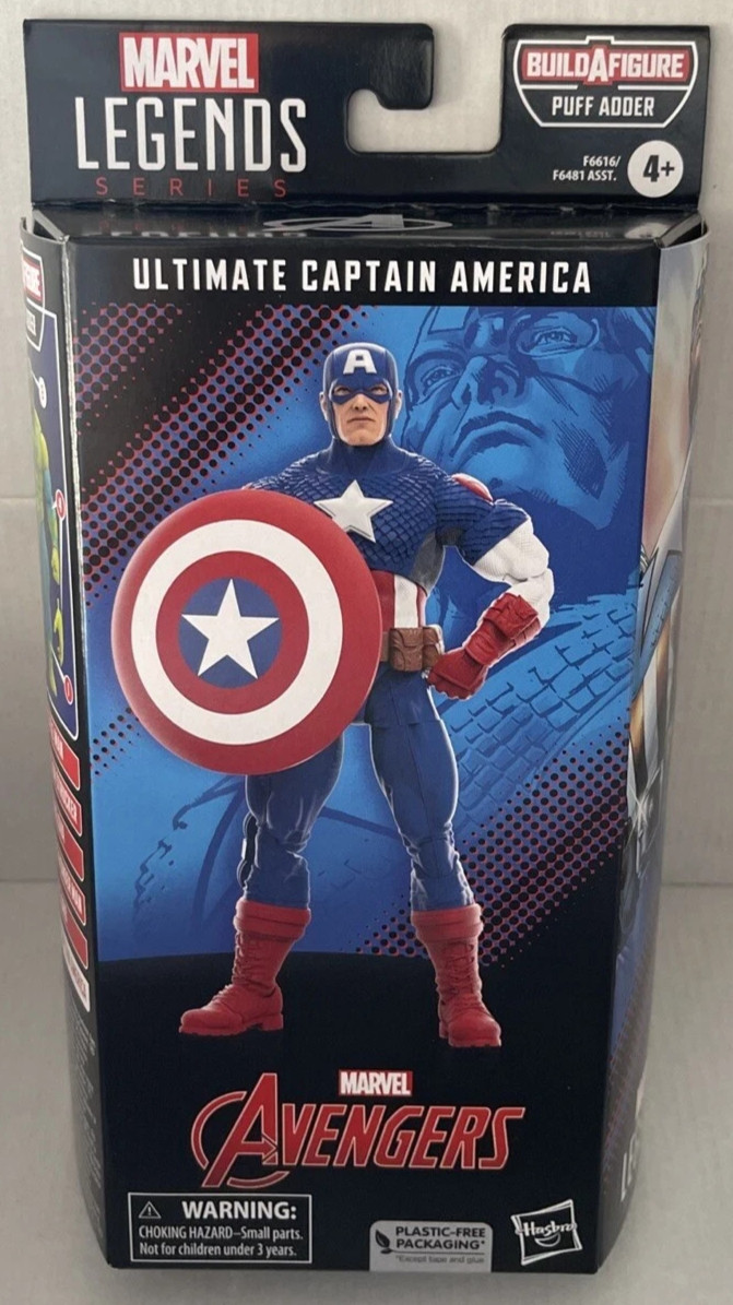  Marvel Legends Series Ultimate Captain America Action Figure