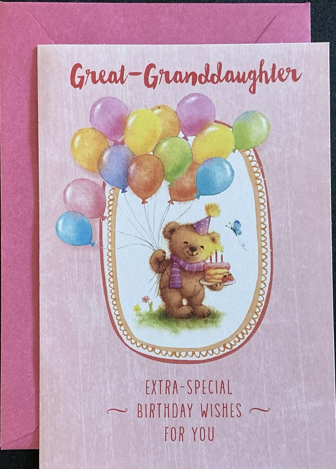 Happy Birthday Great Granddaughter Card Hallmark Greeting Card