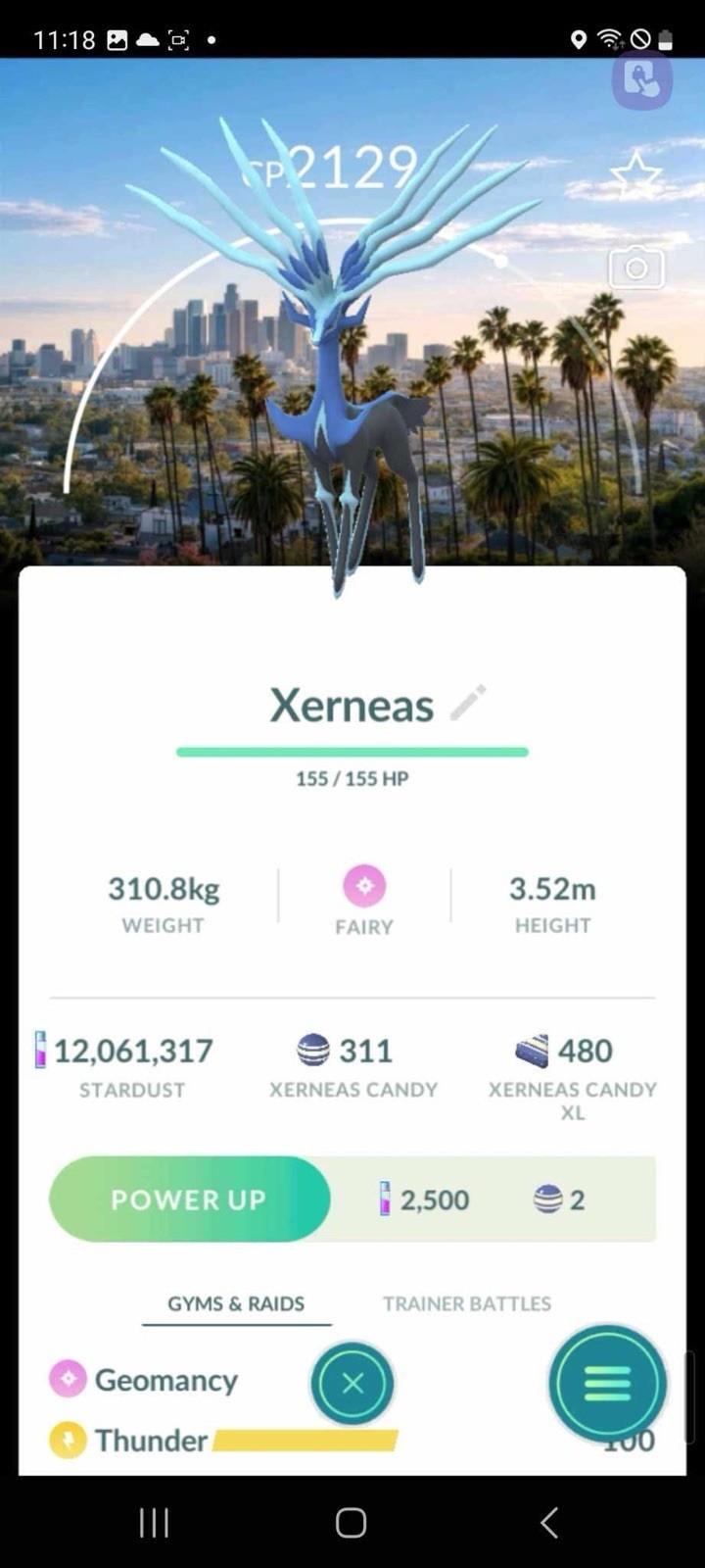 Xerneas Kalos Tour [Los Angeles Background] Pokémon Go