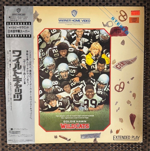 Wild Cats - LaserDisc Japan Import 08JL-11583