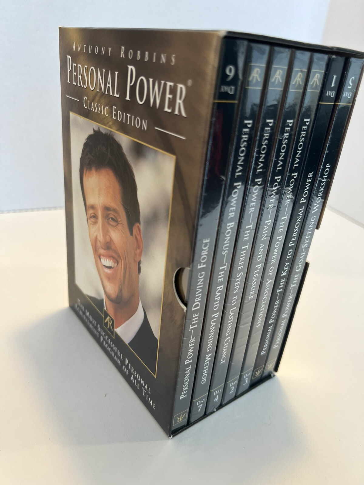 Anthony Tony Robbin Personal Power Classic Edition 7 Day Motivation CD Audio Set
