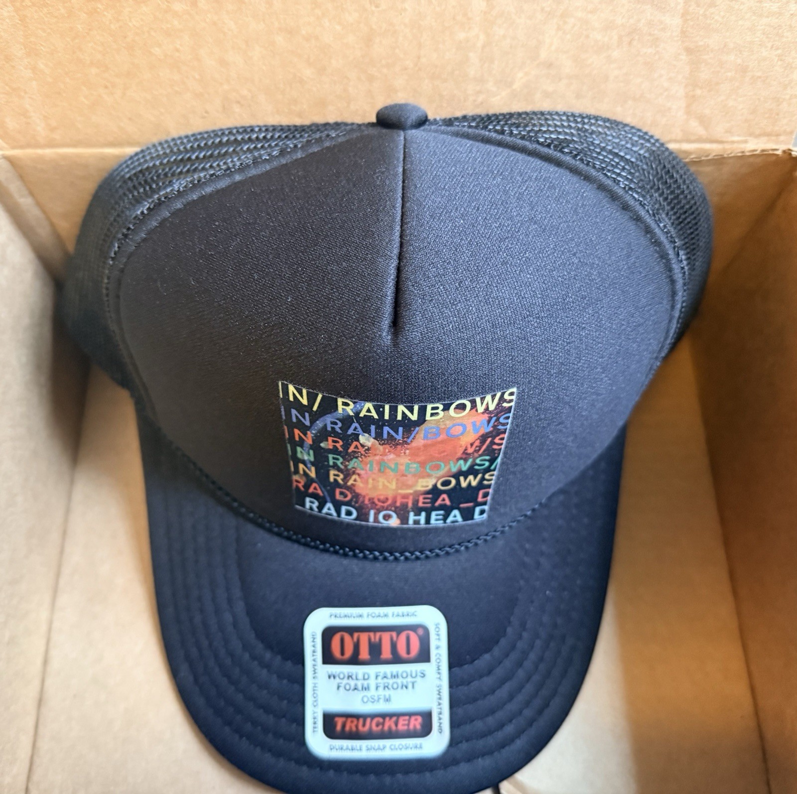 Radiohead In Rainbows Trucker Hat Mesh Snapback