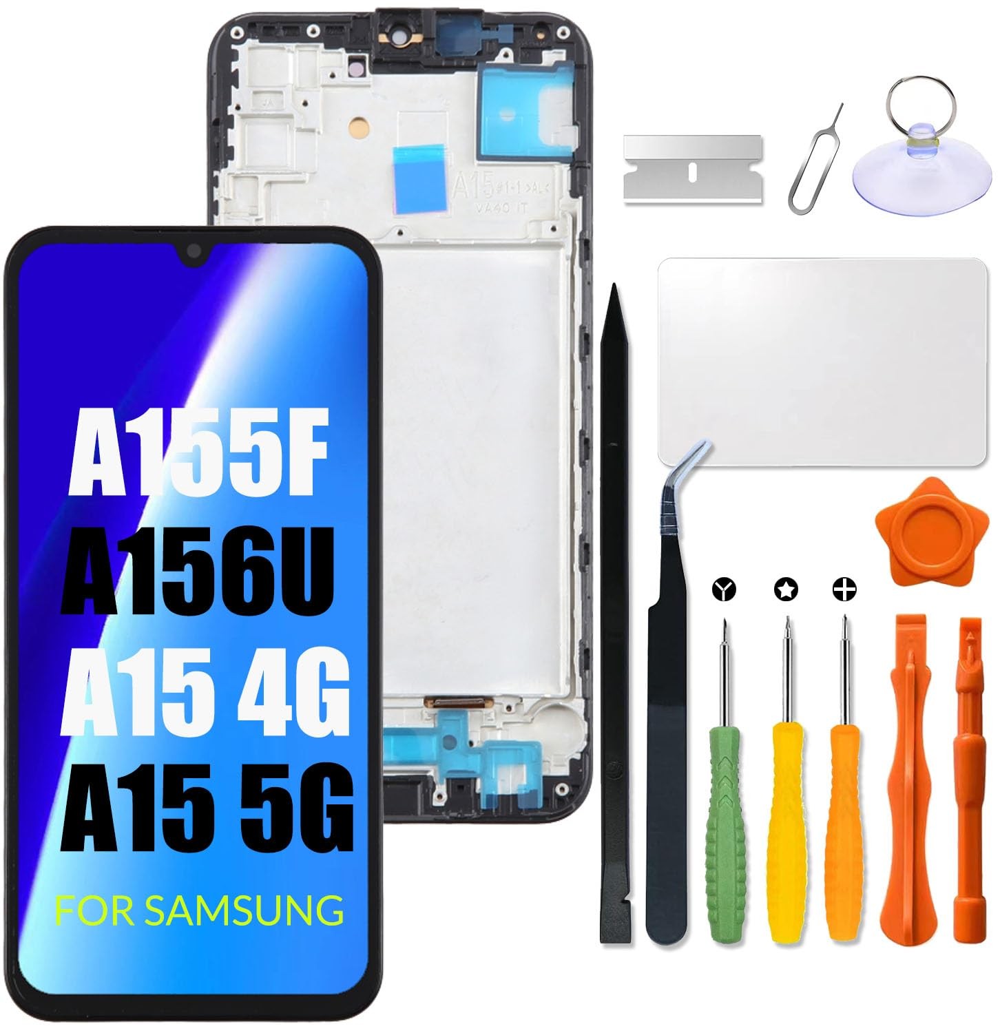 for Samsung Galaxy A15 4G / 5G Screen Replacement LCD Display Samsung... 