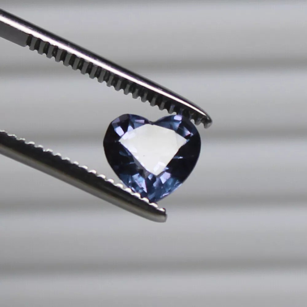 Amazing Alexandrite 5.90 Ct. Brazil Color Change Heart Cut Loose Gemstone