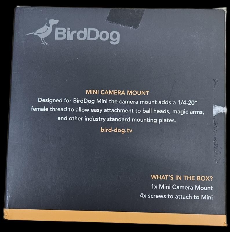 BirdDog BDMINICM - Mini Camera Mount NEw