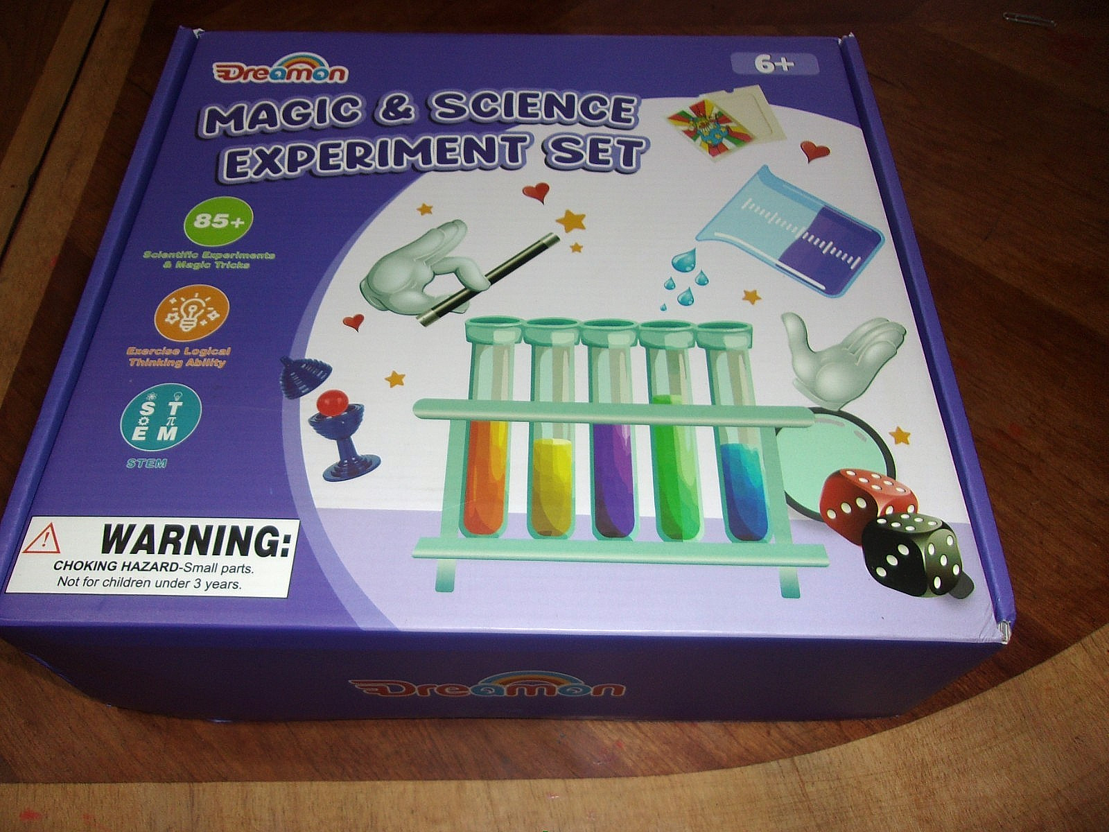 Dreamon Magic & Science Experiment Set STEM Kit 85+ Experiments Ages 6+ Sealed!