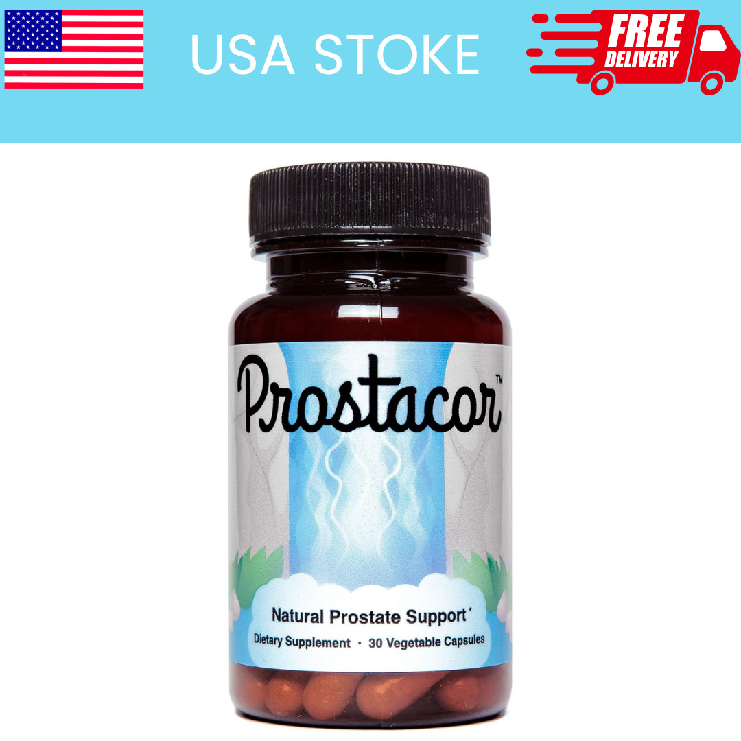 Nutreance Prostacor Natural Prostate Support Supplement Vegan Non-GMO 30 Capsule
