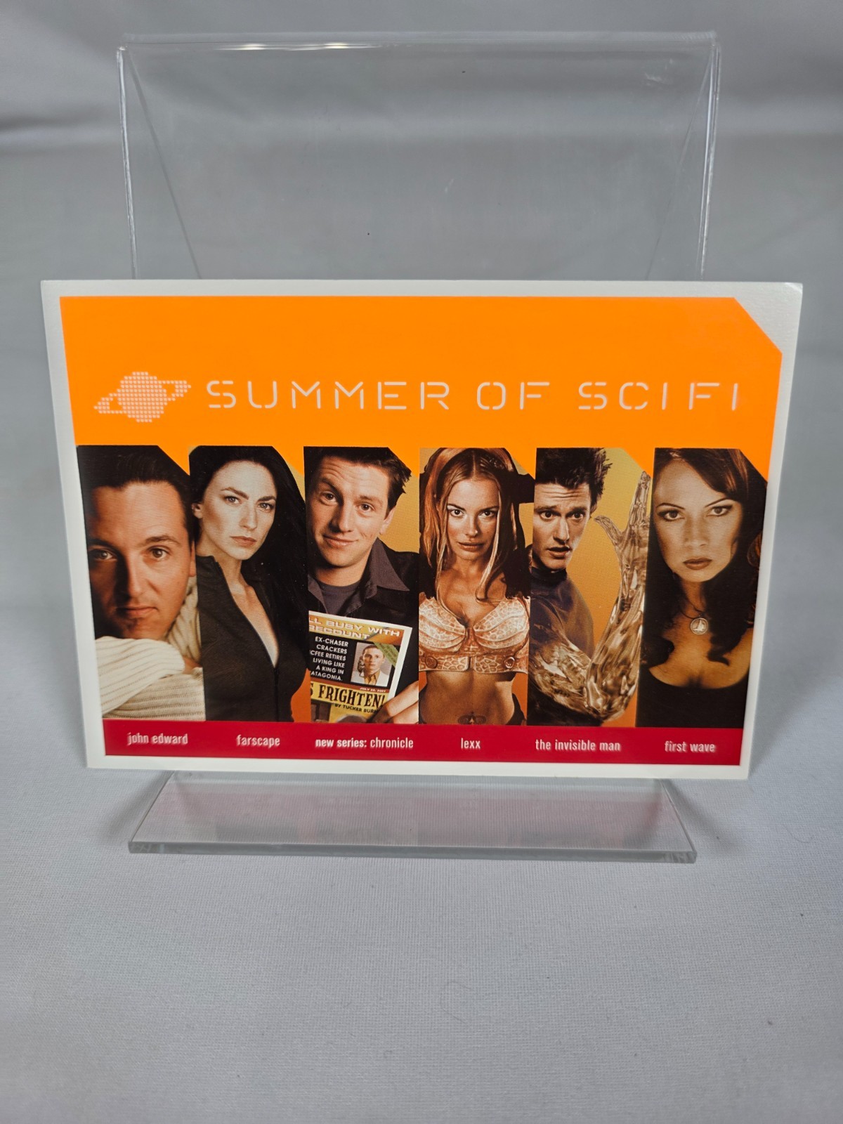 Sci-Fi Channel - Summer of Sci Fi 2001 Promo Postcard Farscape First Wave Lexx