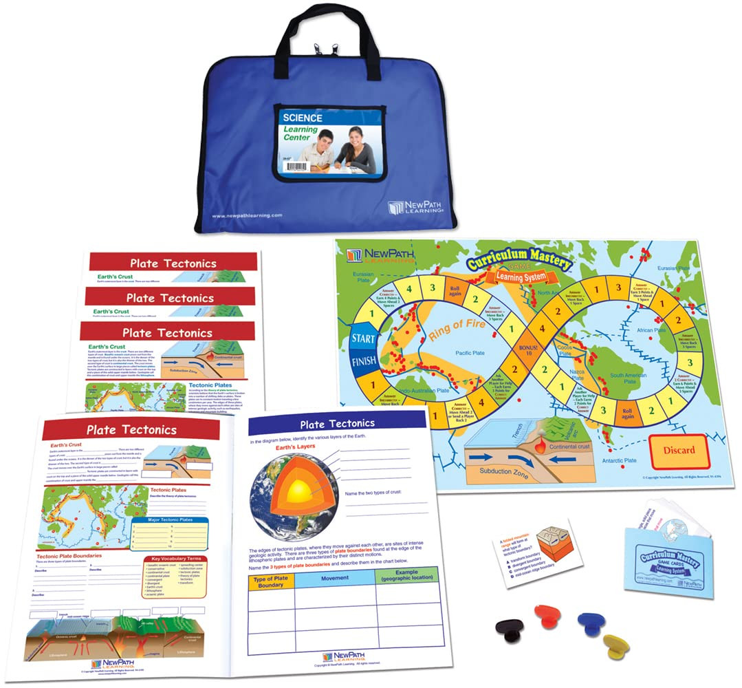 Plate Tectonics Learning Center Game - Grades 6-9