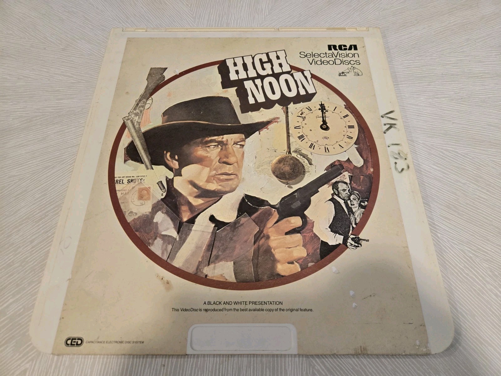 High Noon. Videodisc RCA Selectavision. Garry Copper.