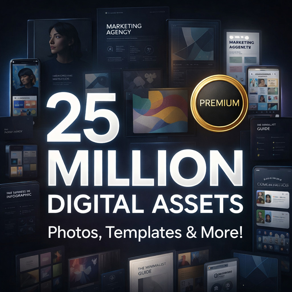 Massive 25M Digital Asset Bundle – Everything You Need to Create