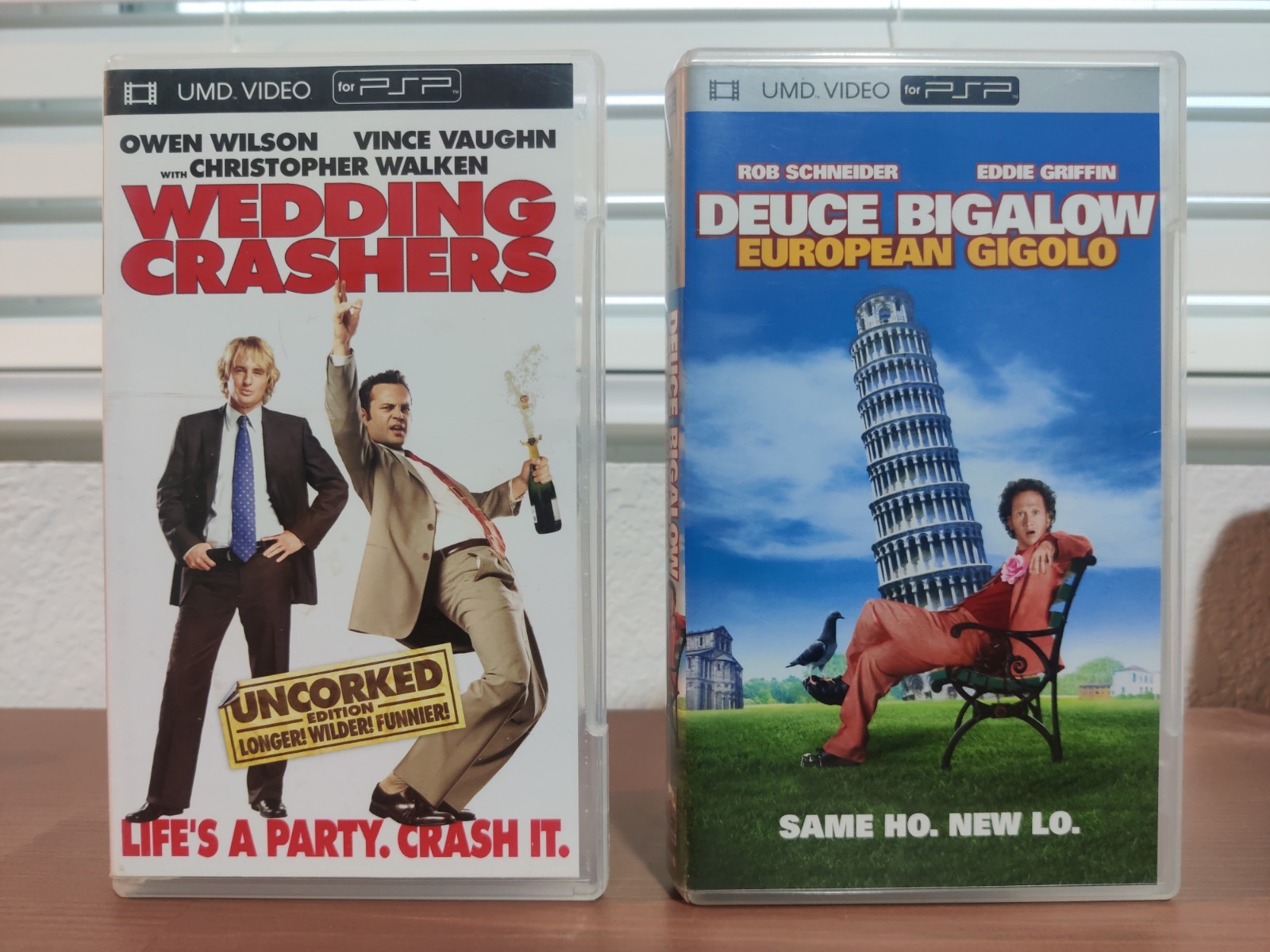 PSP UMD Movie Bundle (Wedding Crashers, Deuce Bigalow)