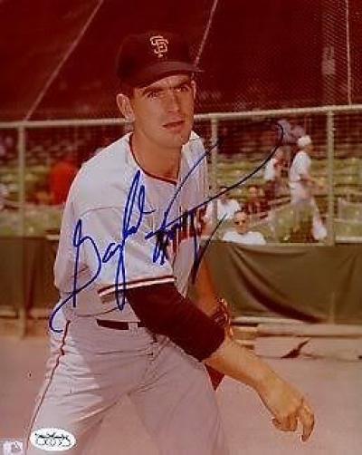 Gaylord Perry Giants Signed Jsa Cert Sticker 8x10 Photo Autograph Authentic 