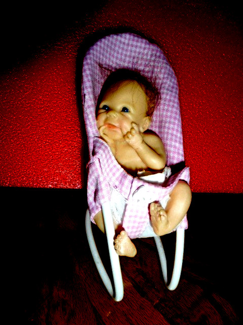 ASHTON DRAKE/SHERRY RAWN ANATOMICALLY CORRECT RESIN DOLL "SILLY ME"