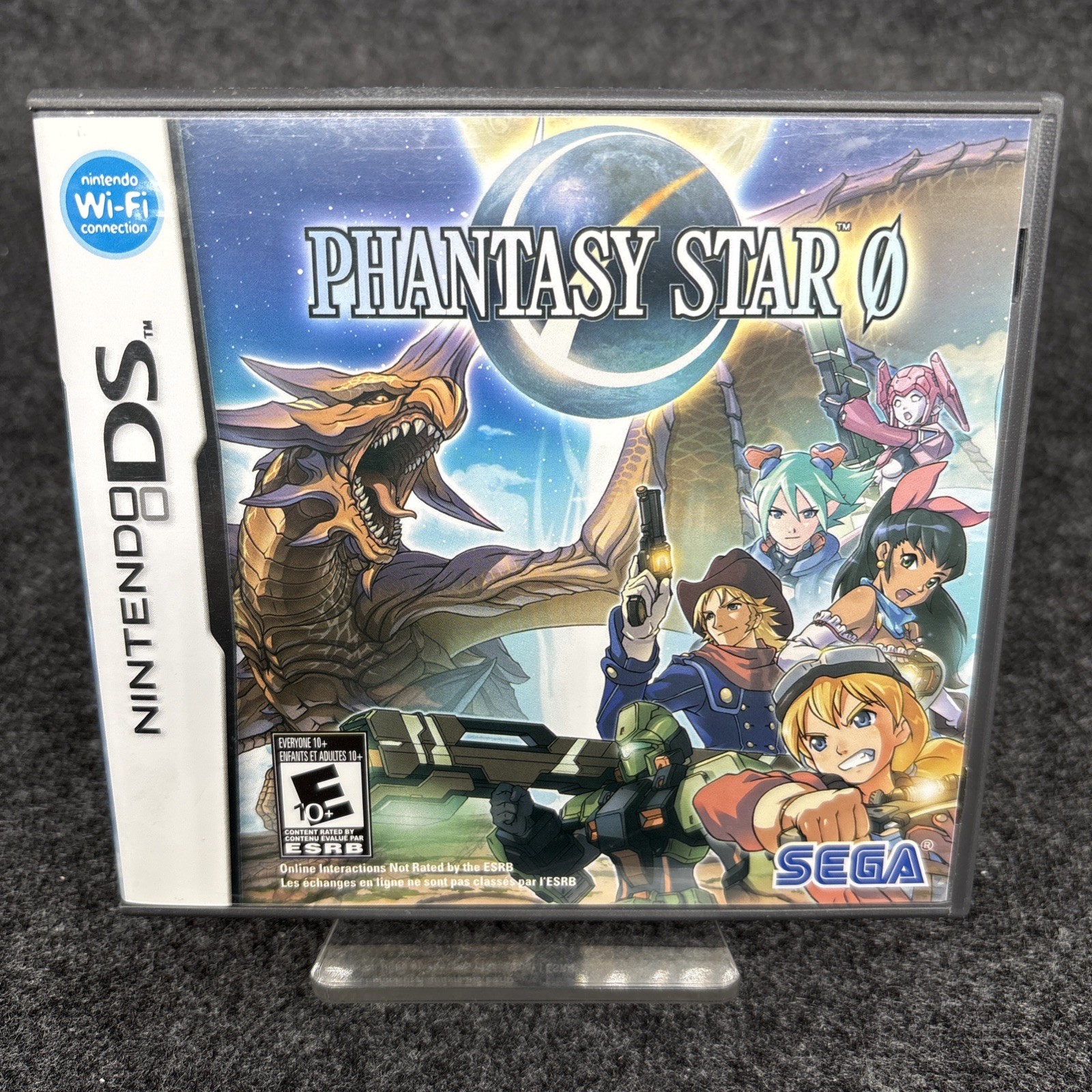 Phantasy Star 0 (DS) - Authentic Case & Manual Only Great Condition