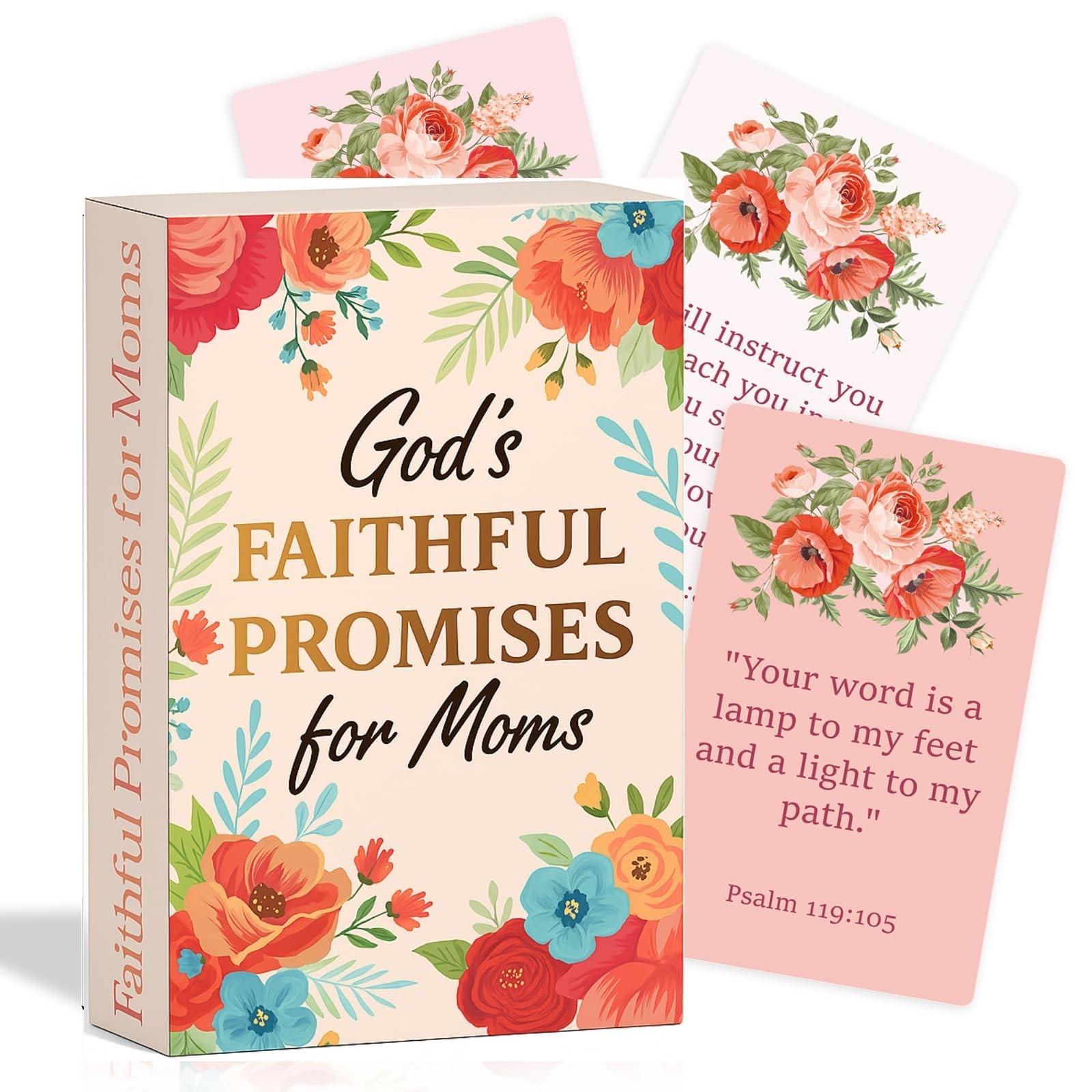 52 New Mom Gifts Biblical Affirmation Cards, Inspirational Verses of Hope & E...