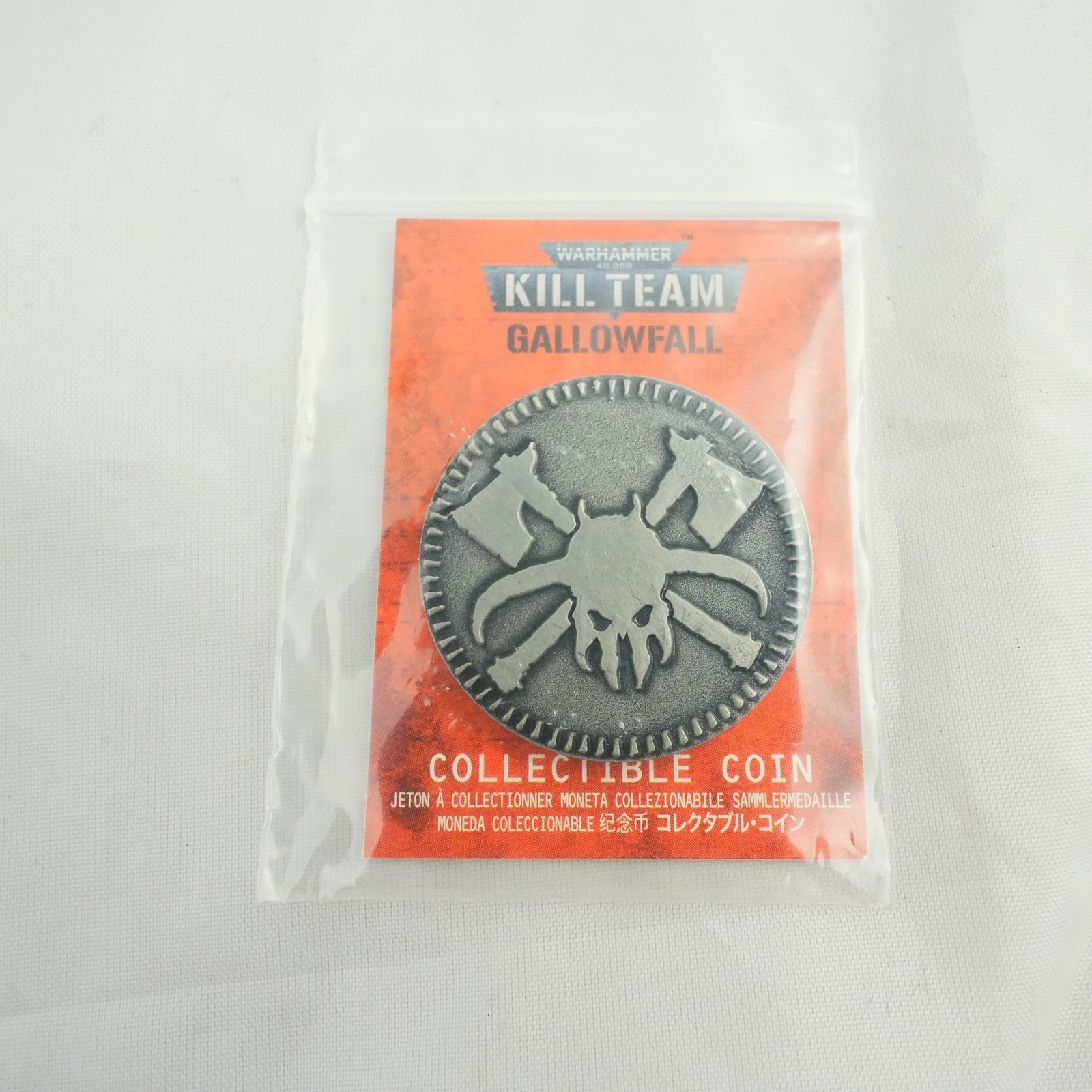 Warhammer Kill Team Gallowfall Collectible Coin Token Metal