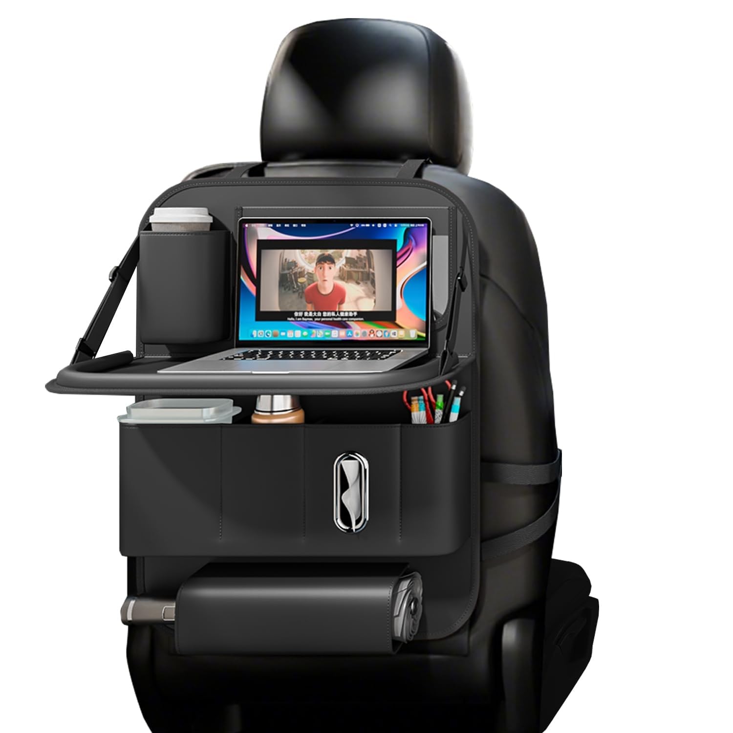 Car Seat Organizers,Multi-functional Back Seat Protectors, Storage Pouches, C...