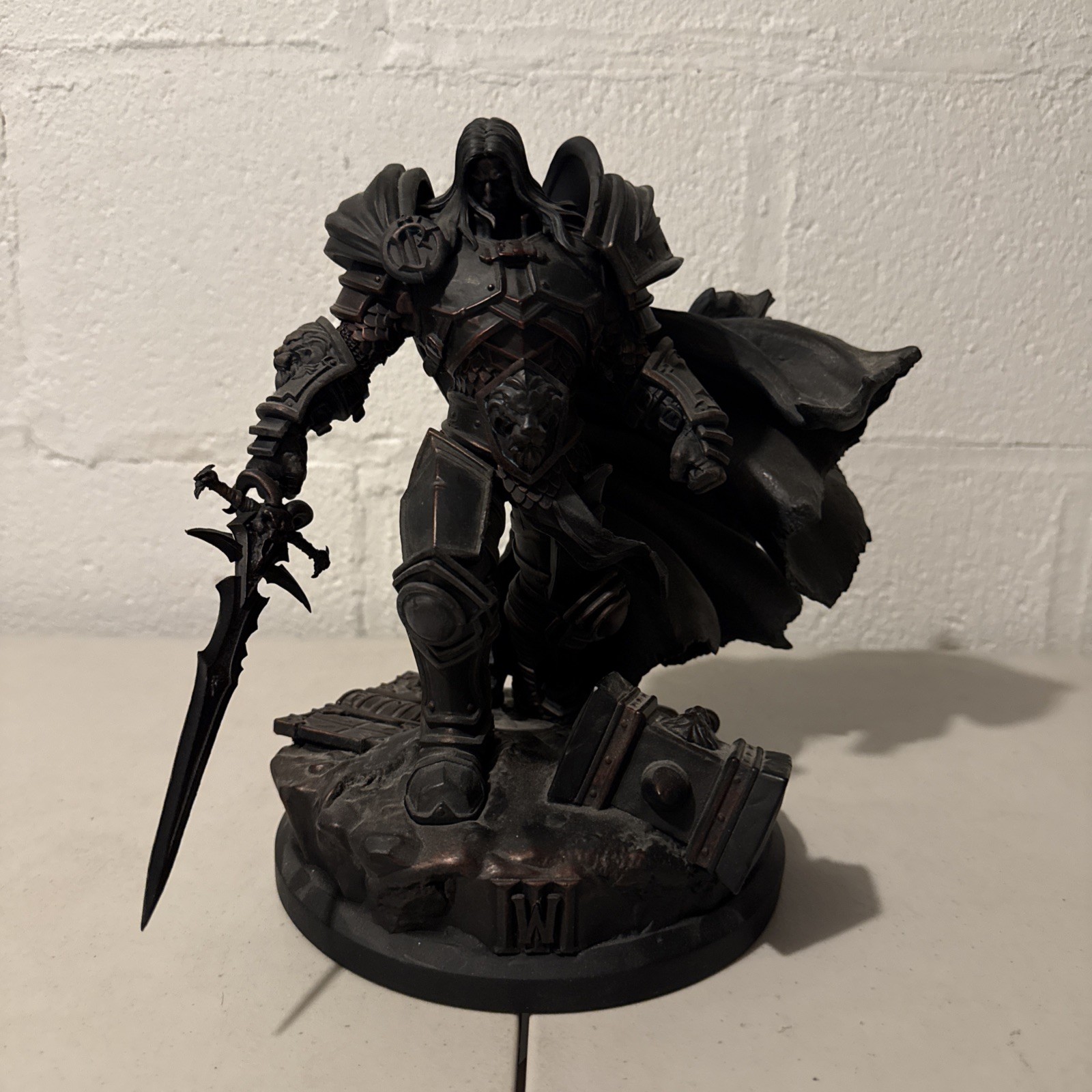 Arthas Statue Warcraft III: Reforged Collectors Limited Edition Blizzard WOW
