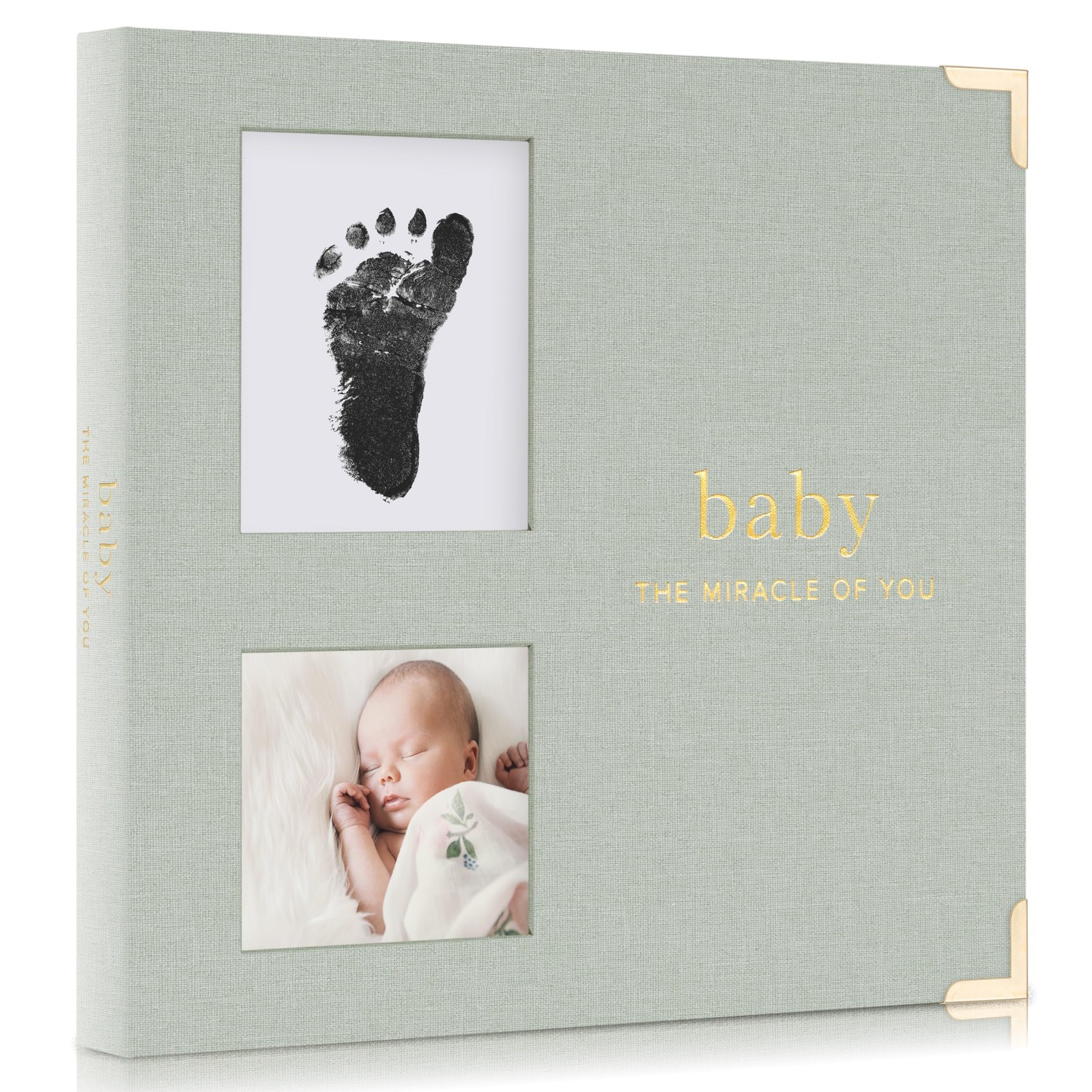 Keepsake Baby Memory Book for Boys and Girls – Timeless First 5 Year Baby Boo...