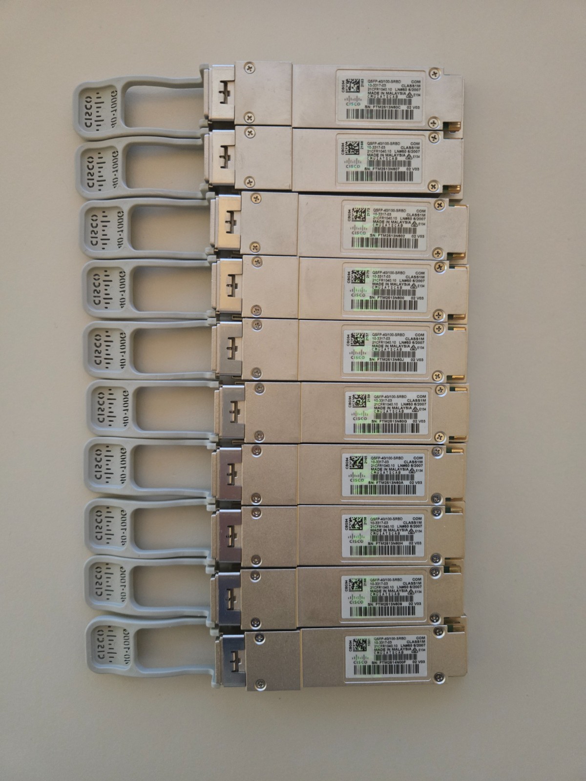 Cisco QSFP-40/100-SRBD 10-3317-03 SR-BiDi QSFP Transceiver LC 100m OM4 MMF