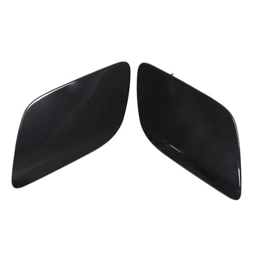  Front Bumper Headlight Washer Cover Nozzle Cap for Audi Q7 2010-2015 Left and 