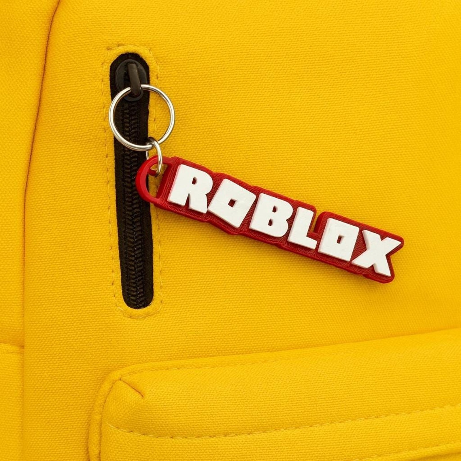 ROBLOX 3D Printed Keychain – Red & White Logo Tag