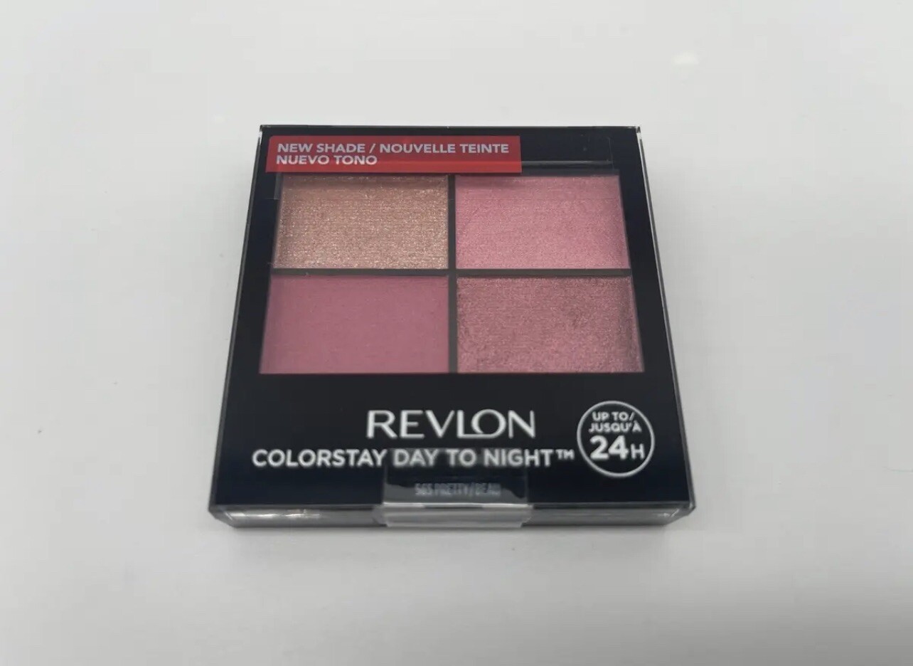 Revlon Colorstay 24 Hour Day to Night Eye Shadow Quad 565 Pretty 0.16 oz