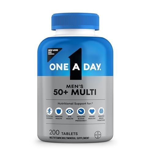 One A Day Men's 50 Plus Healthy Advantage Multivitamin 200 Tablets