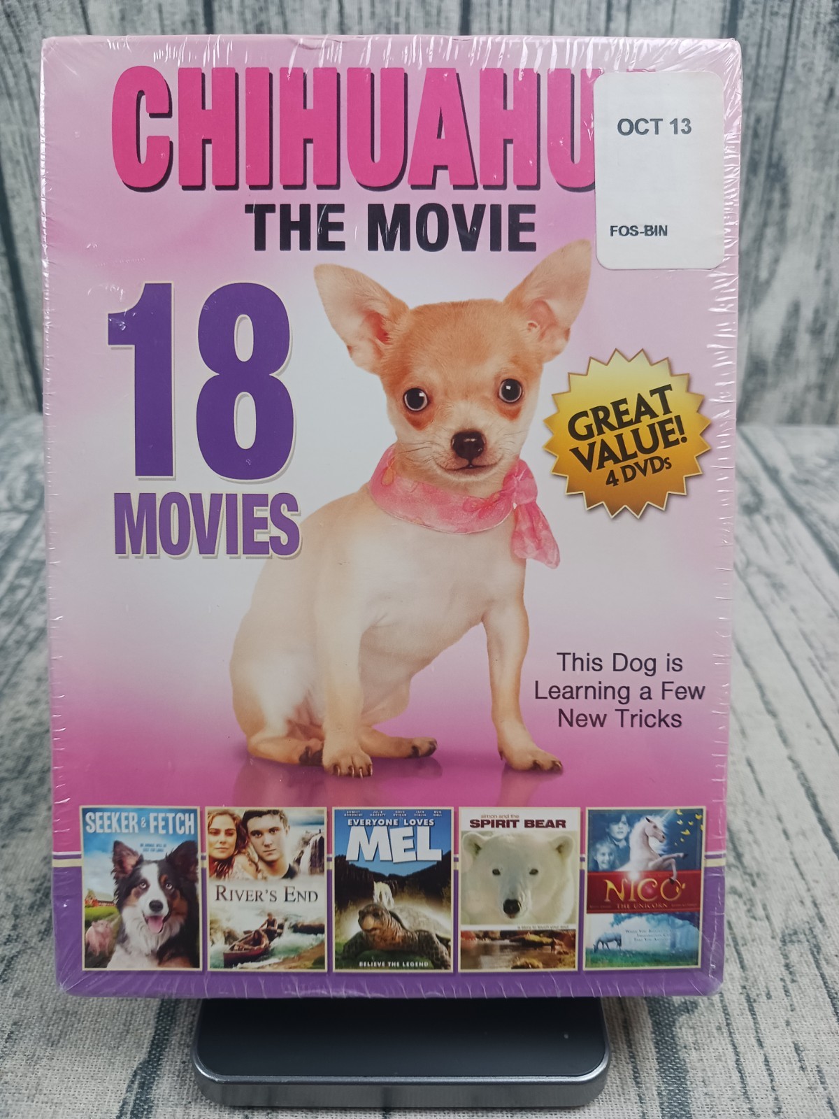 Chihauhau the Movie (DVD, 18 Movie Box Set) Brand New / Sealed