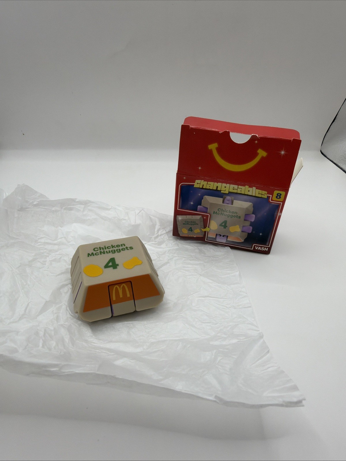 McDonald's Changeables 2026 #8 VASH Chicken McNuggets Happy Meal Toy