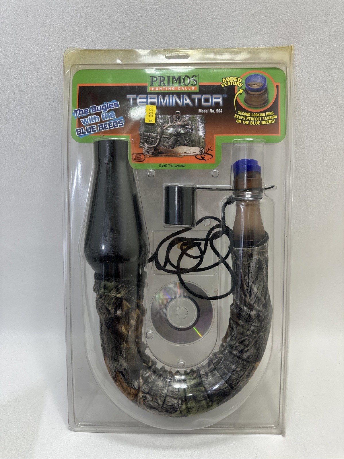 Primos Terminator Elk Bugle Model 904 Complete Bull and Cow Call Camo Cover