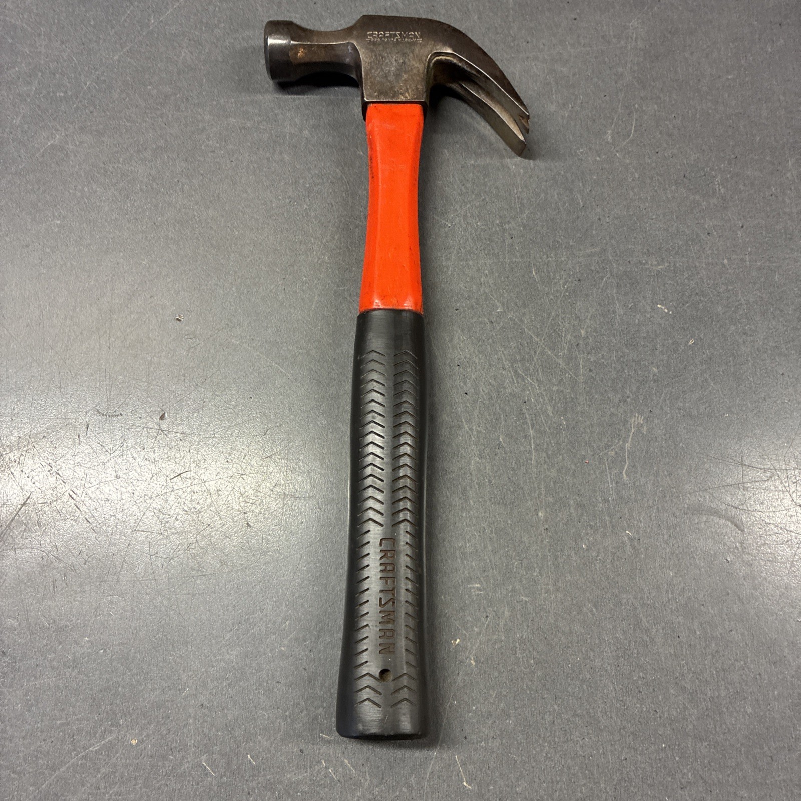 Vintage Craftsman 3820 Claw Hammer 16 Oz Orange Fiberglass Handle