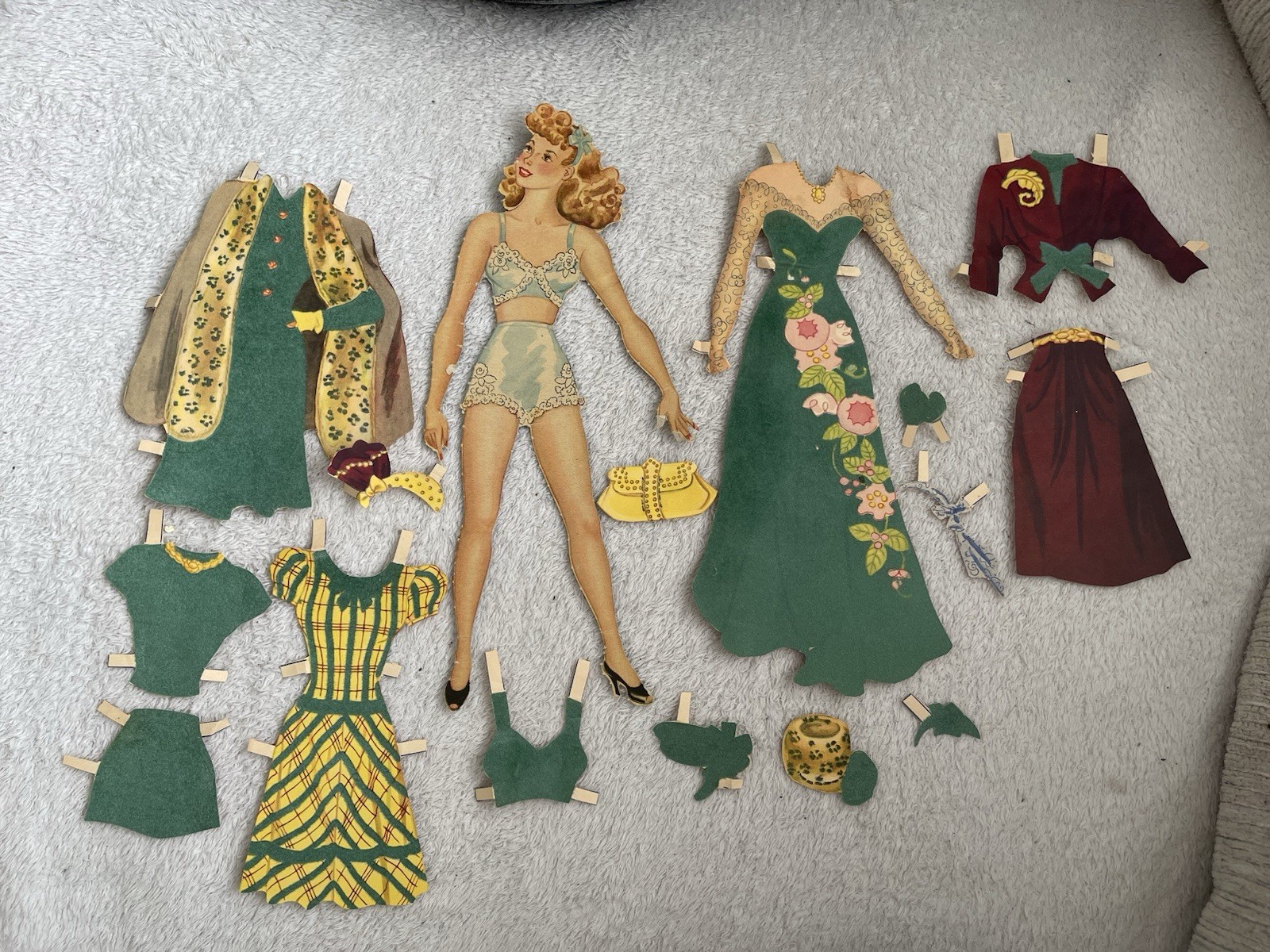 1940's Vintage Paper Doll