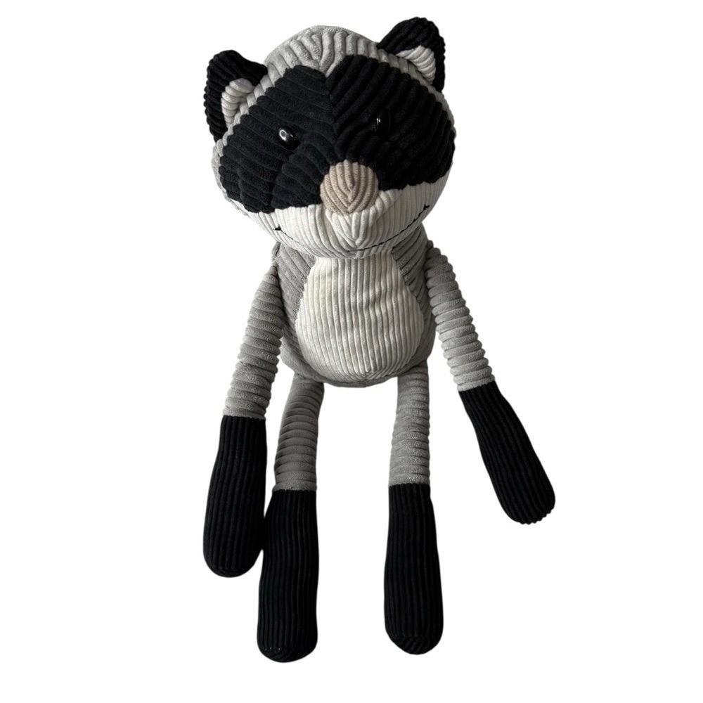 Pier 1 Imports Ribbed Raccoon Plush