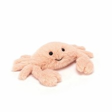 FLUFFY CRAB Soft Plush Toy Ocean Sea Creature Pink Doll J Cat New Christmas Gift