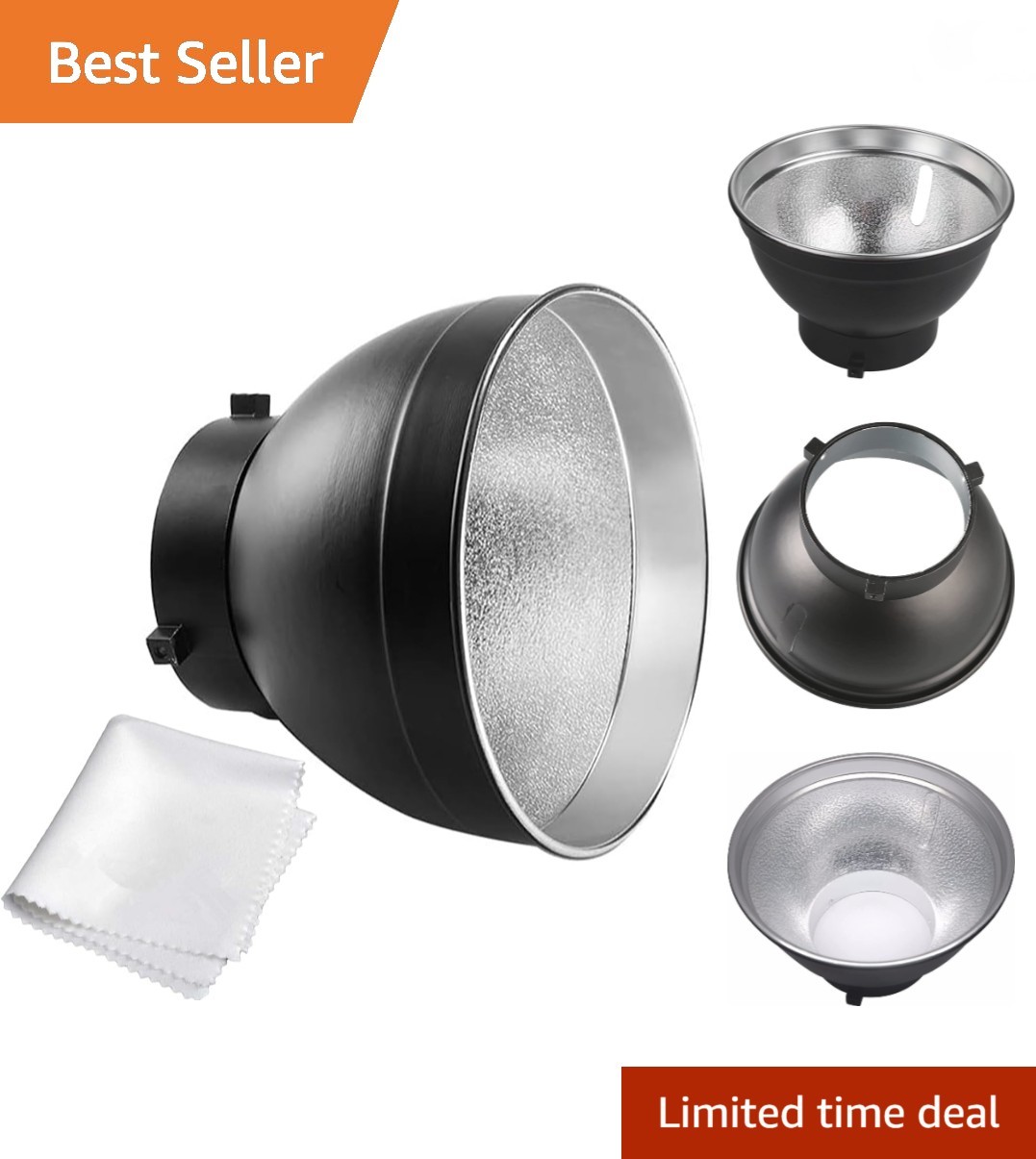 AD-R6 169mm Approx 7" Standard Bowens Mount Reflector for AD600B AD600BM AD60...