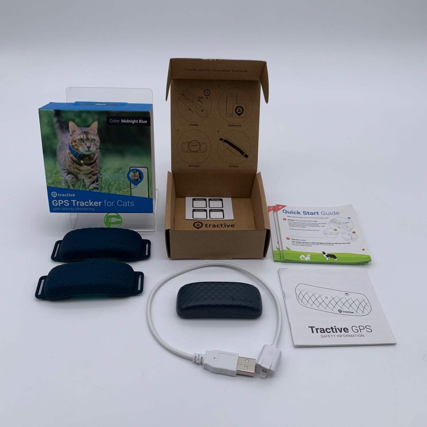 Tractive GPS Tracker for cats pet tracker TRAMINDB