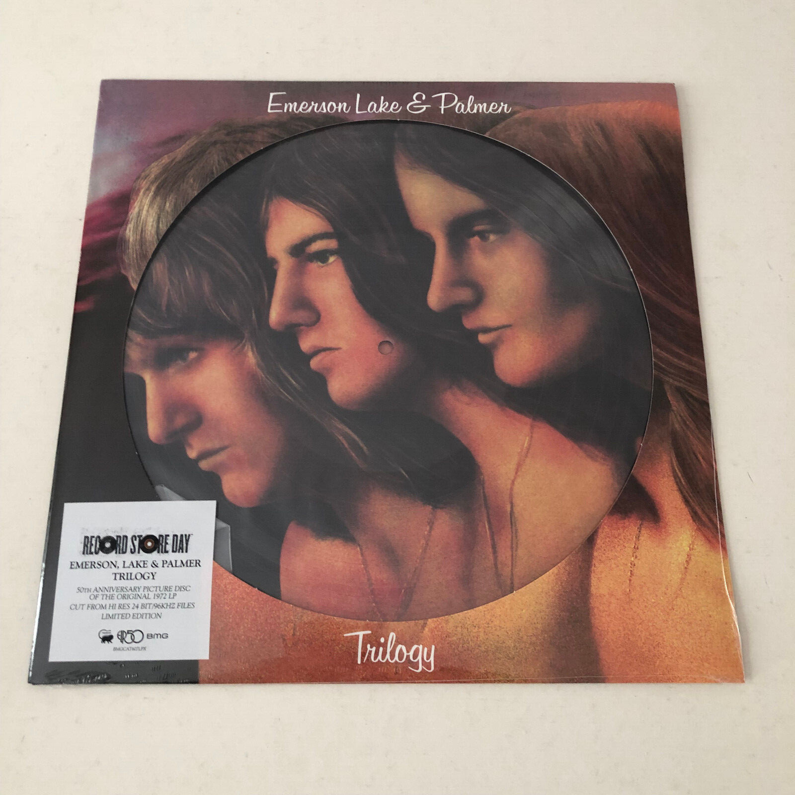 Emerson, Lake & Palmer : Trilogy Picture Vinyl LP, RSD 2022