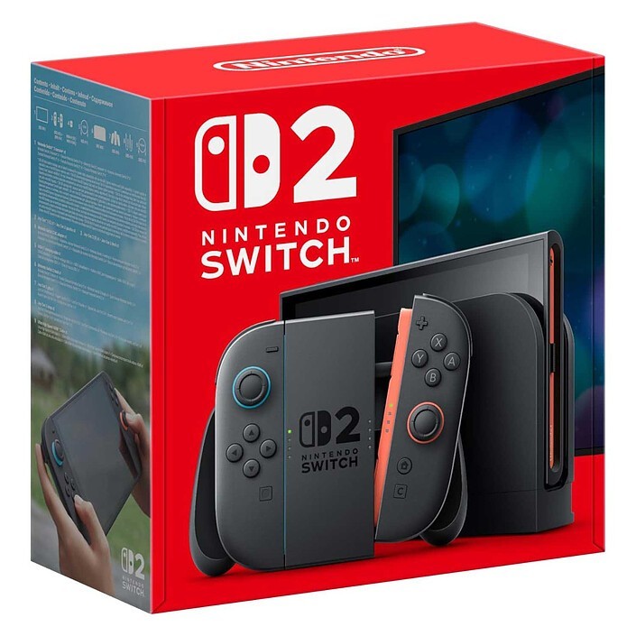 Nintendo Switch 2 Console Black Console - New